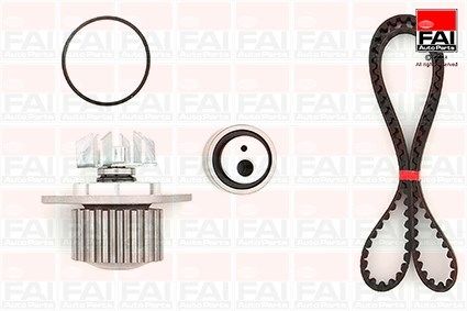 FAI AUTOPARTS Водяной насос + комплект зубчатого ремня TBK09-2492